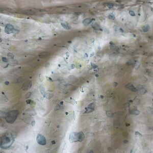 The Company Store Blue and Green Floral Bedding